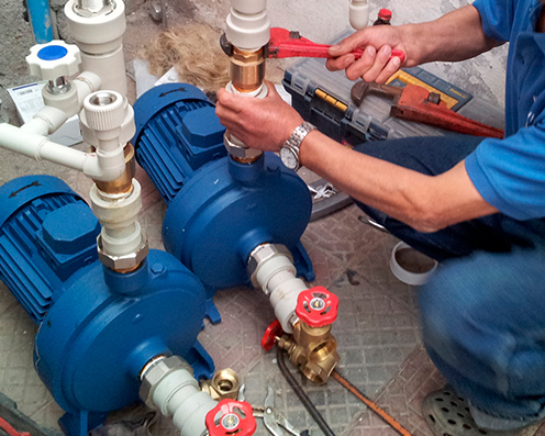 Reparación y mantenimiento de bombas de agua a domicilio